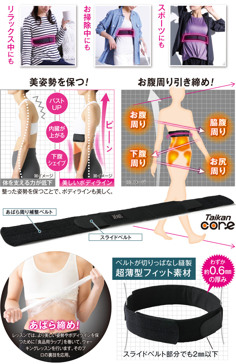 あばラップスマートベルト