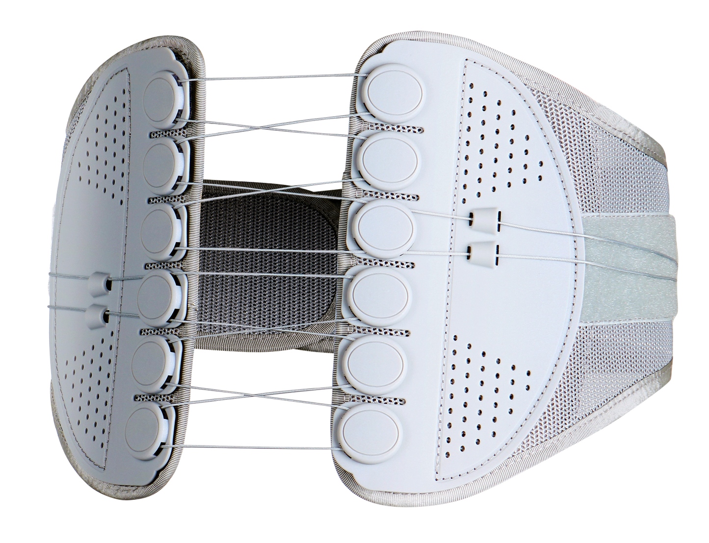 Allgu BELT/グレー 滑車式骨盤ベルト