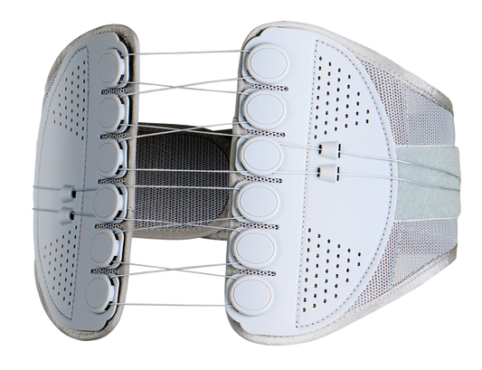 Allgu BELT/グレー 滑車式骨盤ベルト