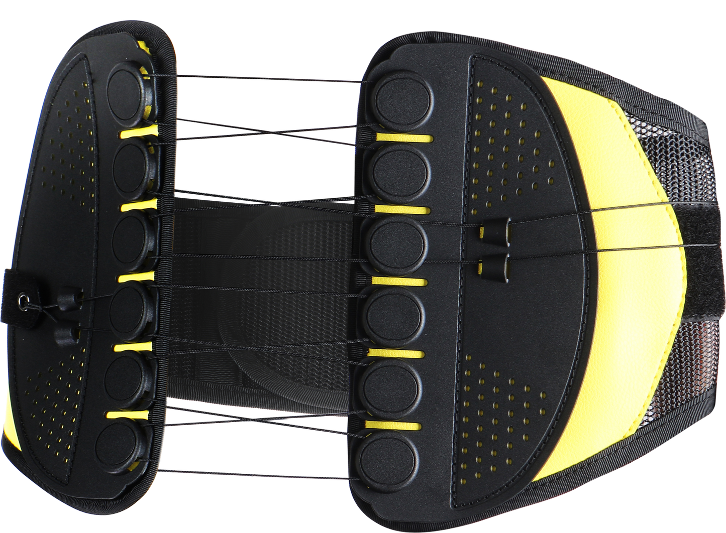 Allgu YOUNGER(オールグー) 【発明製造元】 滑車式骨盤ベルト 正規品 (黒+黄)