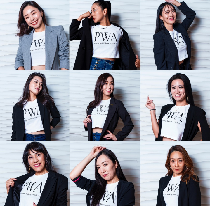 PWAオリジナルTシャツ＜クロップドタイプ＞