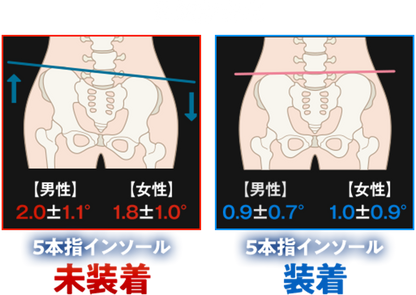 REVE（レーブ）5本指インソール